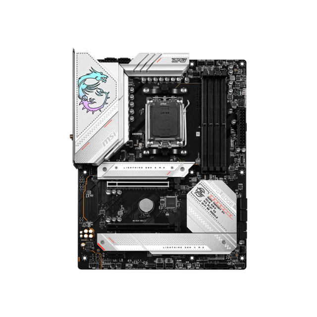 Tarjeta Madre MSI MPG B650 EDGE WIFI | ATX | AMD B650 | AM5 | DDR5 (Hasta 256GB) | Wi-Fi 6E / Bluetooth 5.3 | MPG B650 EDGE WIFI