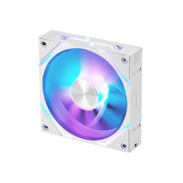 Kit de 3 Ventiladores MSI MPG EZ120 ARGB | 3x120mm | 0~1900 RPM | Color Blanco | MPG EZ120 ARGB WHITE-3B