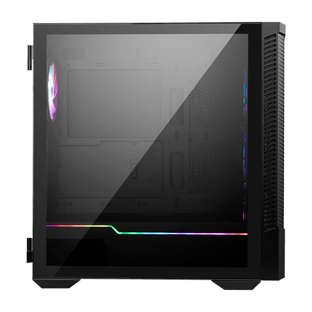 Gabinete Gamer MSI Velox 100R Black RGB | ATX | 4 Ventiladores | USB 3.2 Gen1 | MPG Velox 100R