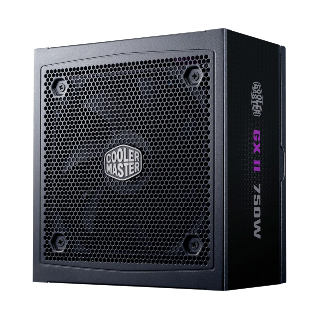 Fuente de Poder Cooler Master GX II Gold 750 | 750W | 80 PLUS Gold | 24-pin ATX 3.0 | 120 mm | No Modular | Negro | MPX-7503-AFAG-2BUV