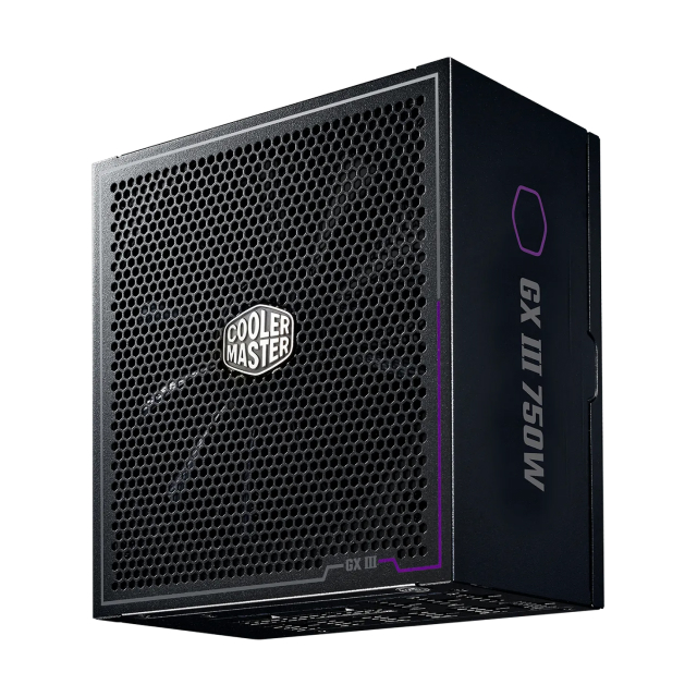 Fuente de Poder Cooler Master GX III Gold 750 | 750W | 80 PLUS Gold | 24-pin ATX 3.0 | 160 mm | Full Modular | Negro | MPX-7503-AFAG