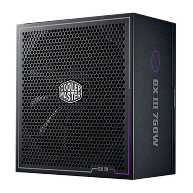 Fuente de Poder Cooler Master GX III Gold 750 | 750W | 80 PLUS Gold | 24-pin ATX | 160 mm | Full Modular | Negro | MPX-7503-AFAG-BUS