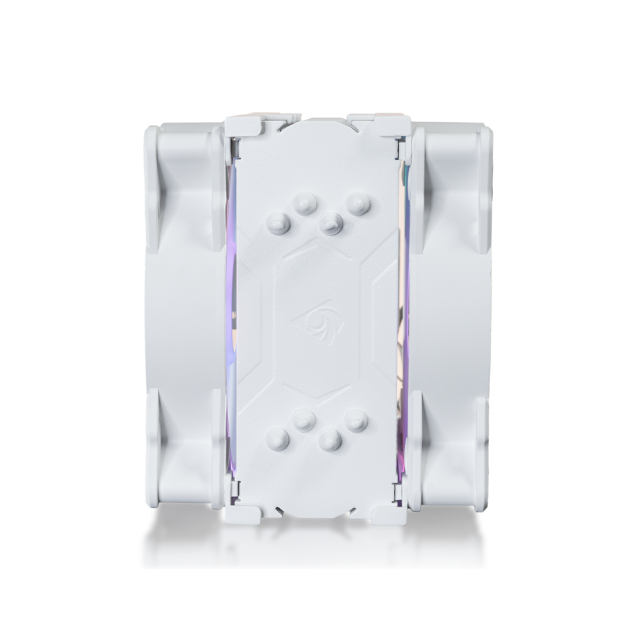 Disipador de Aire Munfrost Cold Storm White | ARGB | 2x120mm | 800 - 1,800 RPM | 33.0 dBA | LGA 1700 