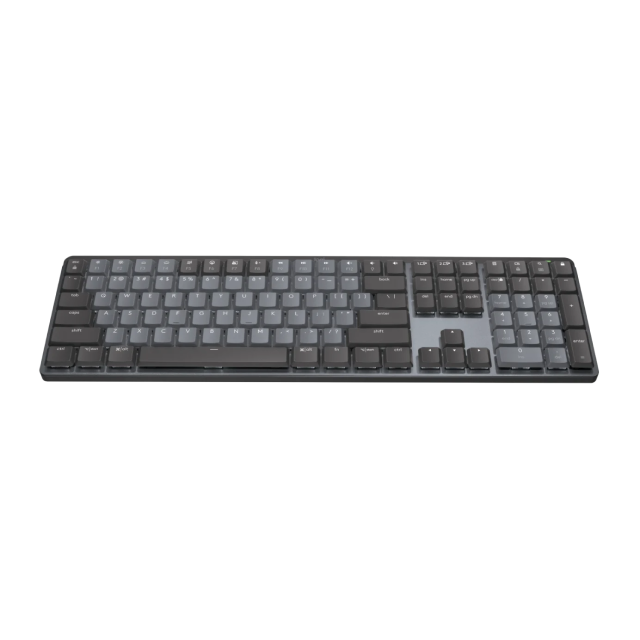 Teclado Inalámbrico Logitech MX Mechanical | Bluetooth / Receptor USB | Teclas mecánicas | Color Grafito | 920-010845 