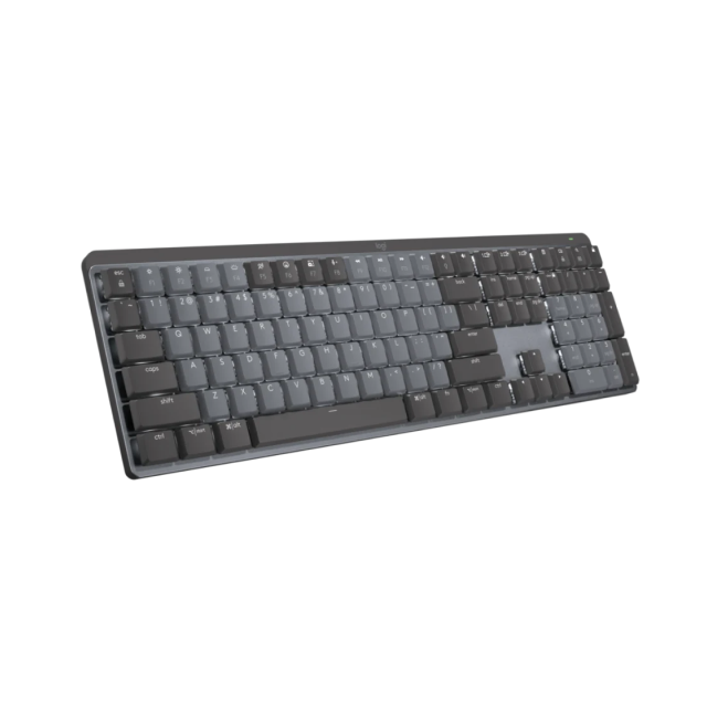 Teclado Inalámbrico Logitech MX Mechanical | Bluetooth / Receptor USB | Teclas mecánicas | Color Grafito | 920-010845 