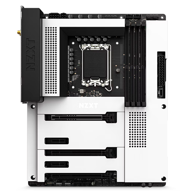 Tarjeta madre NZXT N7 Z790 | Intel LGA1700 | DDR5 | Wi-Fi 6E | Bluetooth V5.2 | N7-Z79XT-W1