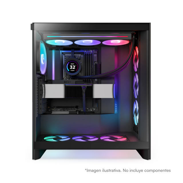 Tarjeta Madre NZXT N9 X870E | ATX | Socket AM5 | 4 x DDR5 | Wi-Fi 7 / Bluetooth v5.4 | RGB | Color Negro | N9-X87XT-B1