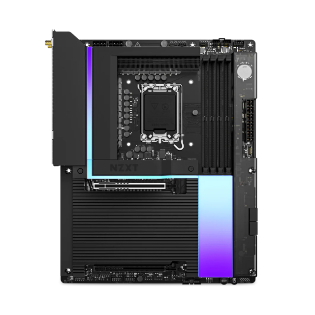 Tarjeta Madre NZXT N9 Z890 | ATX | Intel Z890 | LGA 1851 | DDR5 (Hasta 256GB) | Wi-Fi 7 | Bluetooth 5.4 | Negro | N9-Z89XT-B1