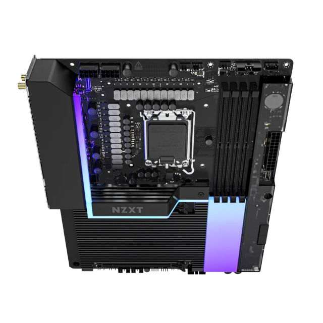 Tarjeta Madre NZXT N9 Z890 | ATX | Intel Z890 | LGA 1851 | DDR5 (Hasta 256GB) | Wi-Fi 7 | Bluetooth 5.4 | Negro | N9-Z89XT-B1