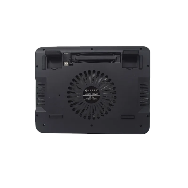 Base enfriadora para Laptop NACEB NA-0108 | Laptops de hasta 15″ | Ventilador 140mm | 1200 RPM | Color Negro | NA-0108N