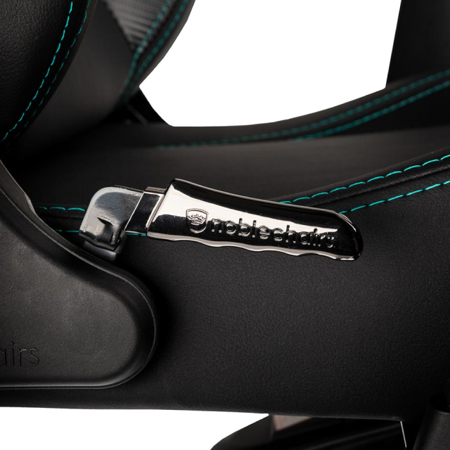 Silla Gamer noblechairs EPIC Mercedes-AMG Petronas F1 Team | Hasta 120 kg | Cojín Lumbar | Reposabrazos 4D | Estrella de Aluminio | Inclinación de Hasta 135 Grados | Edición Especial | Negro / Verde PETRONAS | NBL-EPC-PU-MPF