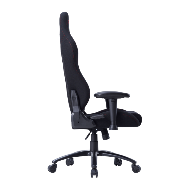 Silla Gamer ADATA XPG Nexus | Inclinación de 155° | Hasta 125 kg | Tela Repelente al Agua | Base de Acero | Negro / Rojo | NEXUS-RDCWW