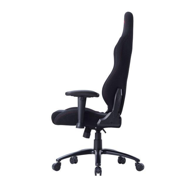 Silla Gamer ADATA XPG Nexus | Inclinación de 155° | Hasta 125 kg | Tela Repelente al Agua | Base de Acero | Negro / Rojo | NEXUS-RDCWW
