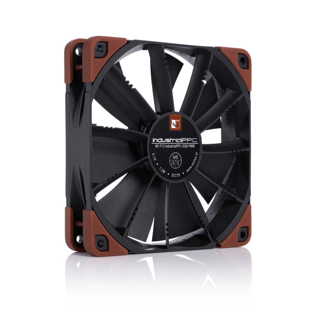 Ventilador Noctua NF-F12 industrialPPC-2000 PWM | 120mm | 2000 RPM | 29,7 dB(A) | 4 pines | NF-F12iPPC-2000 PWM