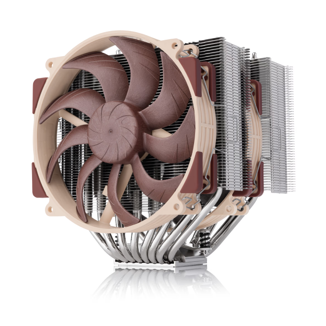 Disipador de Aire Noctua NH-D15 G2 HBC | Variante de Convexidad de Base Alta | 140 mm | 300 a 1500 RPM | 24.8 dBA | AM5 / AM4 | LGA 1954 / 1851 / 1700 / 1200 / 115x | Café | NH-D15 G2 HBC