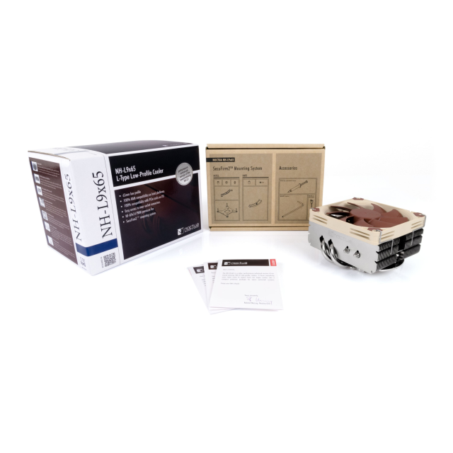 Disipador de Aire Noctua NH-L9x65 | Perfil Bajo | Intel LGA1851 / AMD AM5 AM4 | 2500 RPM | 23,6 dB(A) | NH-L9x65 1
