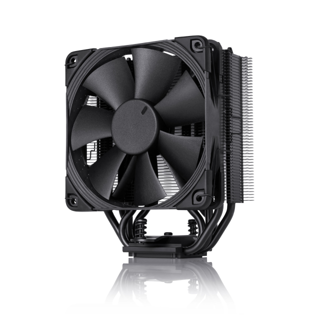 Disipador de Aire Noctua NH-U12s chromax.black | LGA1851/LGA1700 / AMD AM5 / AM4 | 1500 RPM | 22,4 dB(A) | Color Negro | NH-U12s Chromax Black