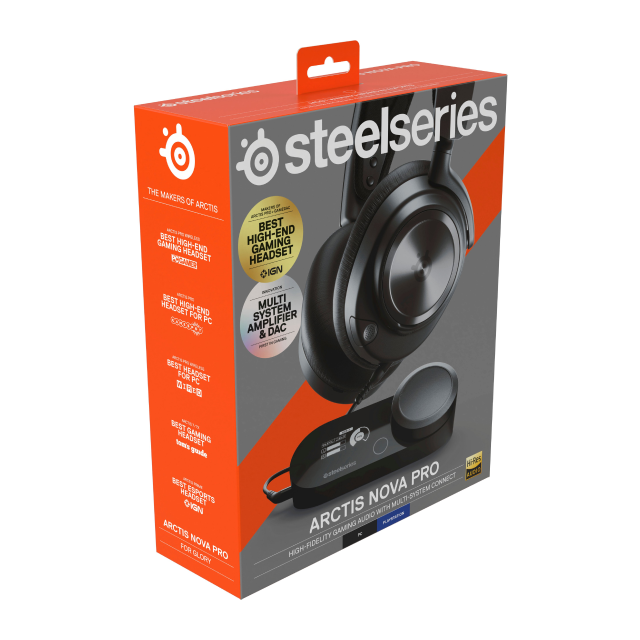 DIADEMA STEELSERIES ARCTICS NOVA PRO NEGRO PC|PS HiRes GAMEDAC Gen2 USB / 61527