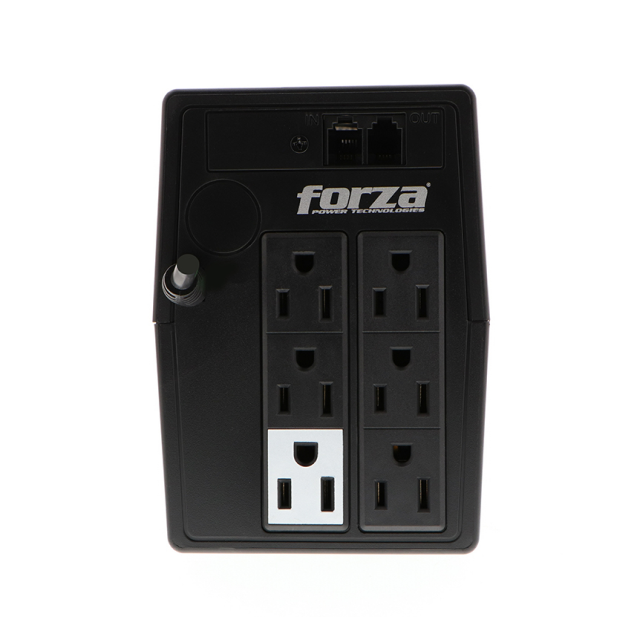 No Break Forza Power Technologies NT-751 | 750VA/375W | 120V | 6 Contactos | NT-751