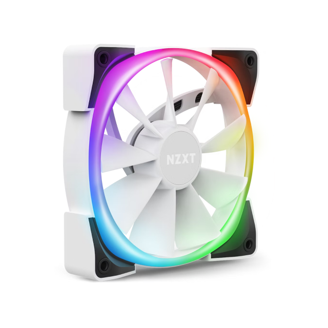 Ventilador NZXT AER RGB 2 | 120mm | 500 - 1500 ± 300 RPM | 22 - 33 dBA | HF-28120-BW