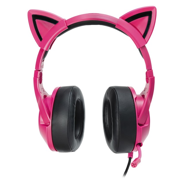 DIADEMA OCELOT ROSADO PC|X SERIES|PS|SWITCH|MOVIL 3.5mm / SPK-2093