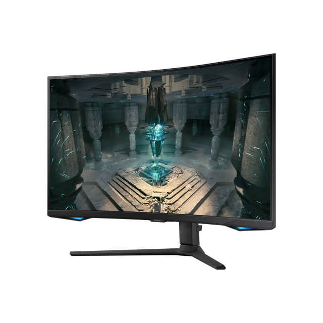 Monitor Gamer Curvo Samsung Odissey G6 | 32" | 2,560 x 1,440 (QHD/2K) | Panel VA / Pantalla Curva | 1ms(GTG) | 240Hz | FreeSync Premium Pro | HDMI / DisplayPort | Bocinas Integradas | LS32BG650ELXZX 