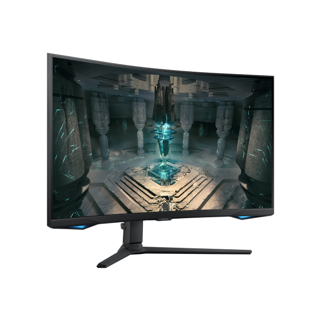 Monitor Gamer Curvo Samsung Odissey G6 | 32" | 2,560 x 1,440 (QHD/2K) | Panel VA / Pantalla Curva | 1ms(GTG) | 240Hz | FreeSync Premium Pro | HDMI / DisplayPort | Bocinas Integradas | LS32BG650ELXZX 