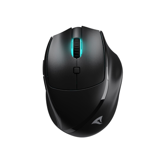 Mouse Gamer Sharkoon OfficePal M25W Black | Conexión Inalámbrica | 2.4Ghz | 400-4,000 DPI | Sensor Óptico | RGB | Color Negro | M-M25WB