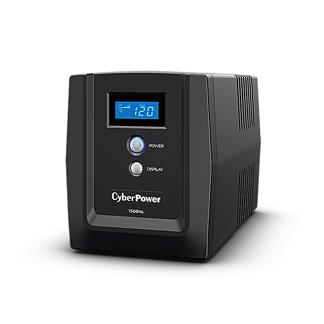No Break CyberPower OM1500ATLCDA |  1500 VA | 900 W | Entrada 82V - 148V | 8 Salidas | OM1500ATLCD