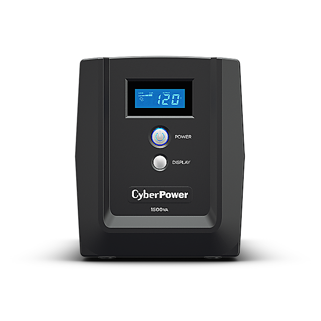 No Break CyberPower OM1500ATLCDA |  1500 VA | 900 W | Entrada 82V - 148V | 8 Salidas | OM1500ATLCD