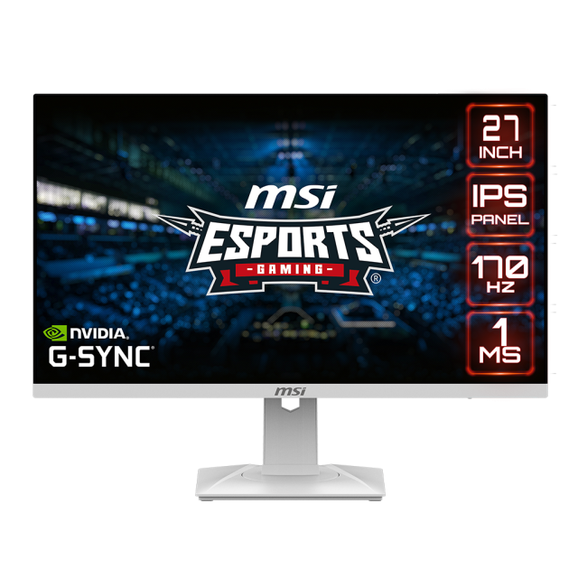 MONITOR MSI OPTIX G274RW 27" FHD IPS 170Hz 1ms HDMI 2.0/DP 1.2 (G SYNC) / OPTIX G274RW