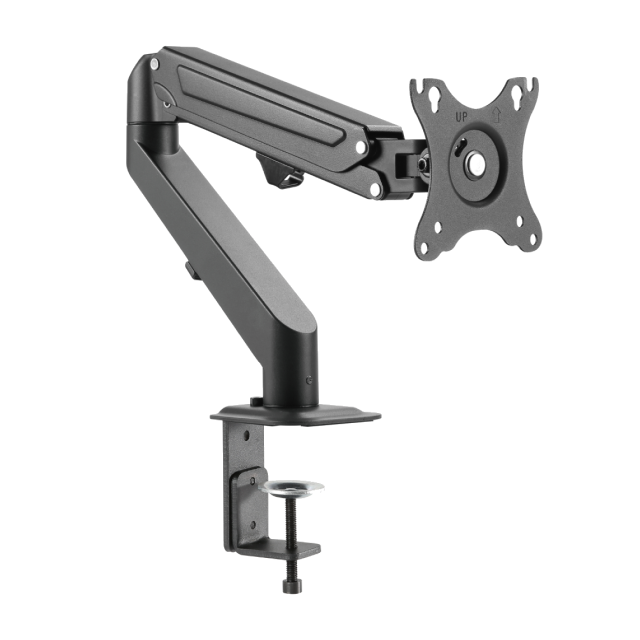 Soporte para Monitor Ovaltech OVM-S1727 | Monitores de 17” a 27” | Monitores de Hasta 6.5 KG | Compatible con VESA | Negro | OVM-S1727