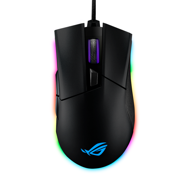 MOUSE ALAMBRICO ASUS ROG GLADIUS II ORIGIN RGB 12,000DPI / P504