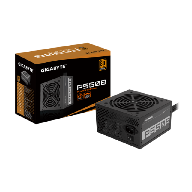 Fuente de Poder Gigabyte P550B | 500W | 80+ Bronze | GP-P550B