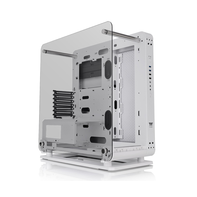 Gabinete Thermaltake Core P6 TG White | ATX Mid Tower | USB 3.0 | Modding Extremo | Color Blanco | CA-1V2-00M6WN-00