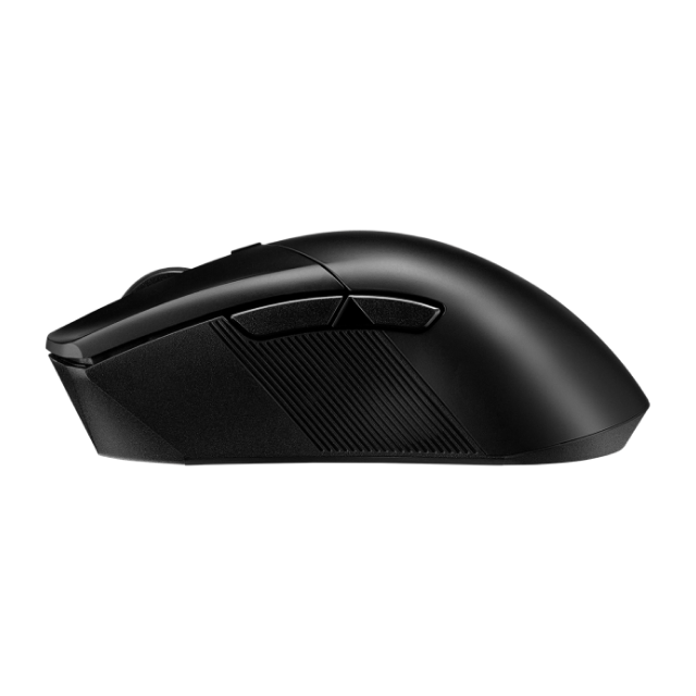 Mouse Gamer Inalámbrico ASUS ROG Gladius III Wireless AimPoint | Hasta 119 Horas de Batería | 100 a 36,000 DPI | Sensor Óptico ROG AimPoint | 6 Botones Programables | 2.4GHz / Bluetooth / USB-A | Switches Intercambiables | RGB | Negro | P711 ROG GIII WL
