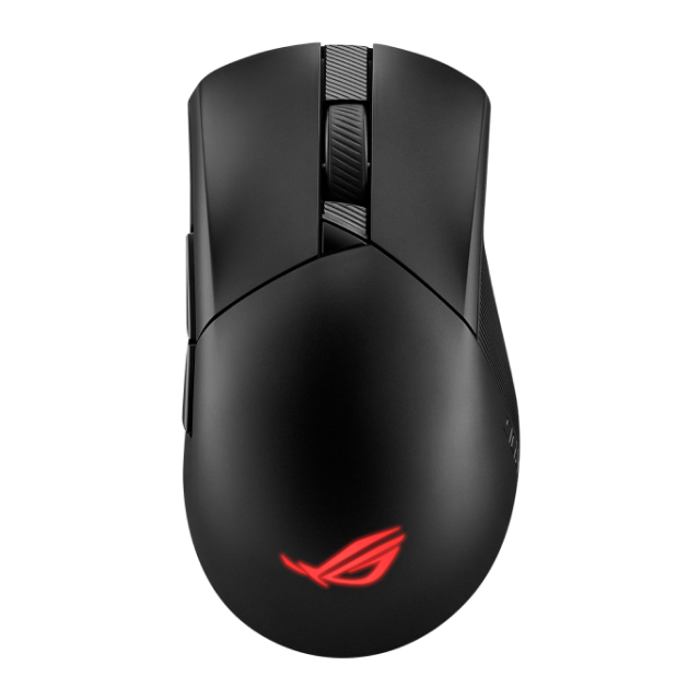 Mouse Gamer Inalámbrico ASUS ROG Gladius III Wireless AimPoint | Hasta 119 Horas de Batería | 100 a 36,000 DPI | Sensor Óptico ROG AimPoint | 6 Botones Programables | 2.4GHz / Bluetooth / USB-A | Switches Intercambiables | RGB | Negro | P711 ROG GIII WL