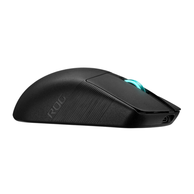 Mouse Gamer Inalámbrico ASUS ROG Harpe Ace Aim Lab Edition | Hasta 36000 DPI | Sensor Óptico ROG AimPoint | 54 g | Hasta 90 Hrs de Batería | Cable USB / ROG SpeedNova 2.4 GHz / Bluetooth | RGB Aura Sync | Negro | 90MP02W0-BMUA00