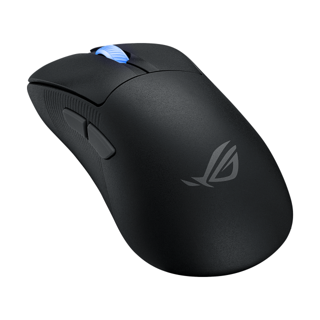 Mouse Gamer Inalámbrico ASUS ROG Keris II Ace | Hasta 107 Horas de Batería | Hasta 42000 DPI | Sensor Óptico ROG AimPoint Pro | 54 g | 2.4GHz / Bluetooth / USB-A | RGB | Negro | P714 ROG KERIS II WL ACE/BLK