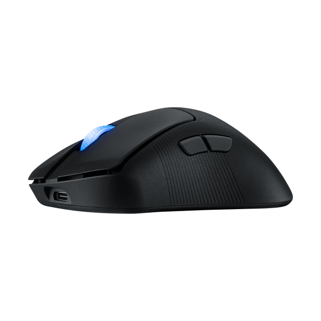 Mouse Gamer Inalámbrico ASUS ROG Keris II Ace | Hasta 107 Horas de Batería | Hasta 42000 DPI | Sensor Óptico ROG AimPoint Pro | 54 g | 2.4GHz / Bluetooth / USB-A | RGB | Negro | P714 ROG KERIS II WL ACE/BLK