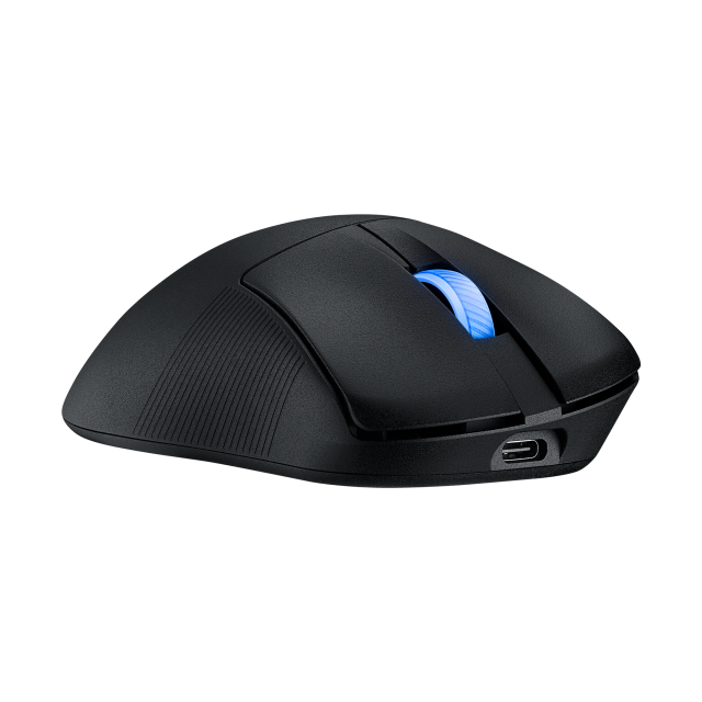 Mouse Gamer Inalámbrico ASUS ROG Keris II Ace | Hasta 107 Horas de Batería | Hasta 42000 DPI | Sensor Óptico ROG AimPoint Pro | 54 g | 2.4GHz / Bluetooth / USB-A | RGB | Negro | P714 ROG KERIS II WL ACE/BLK
