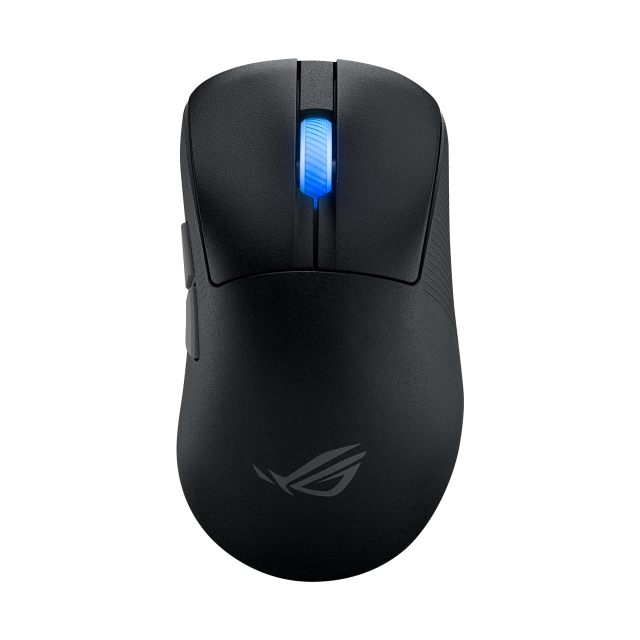 Mouse Gamer Inalámbrico ASUS ROG Keris II Ace | Hasta 107 Horas de Batería | Hasta 42000 DPI | Sensor Óptico ROG AimPoint Pro | 54 g | 2.4GHz / Bluetooth / USB-A | RGB | Negro | P714 ROG KERIS II WL ACE/BLK