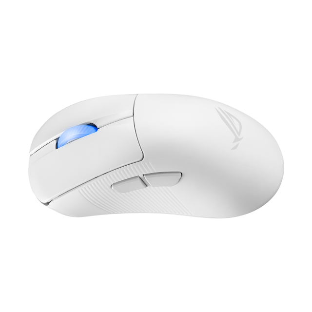 Mouse Gamer Inalámbrico ASUS ROG Keris II Ace | Hasta 107 Horas de Batería | Hasta 42000 DPI | Sensor Óptico ROG AimPoint Pro | 54 g | 2.4GHz / Bluetooth / USB-A | RGB | Blanco | P714 ROG KERIS II WL ACE/WHT