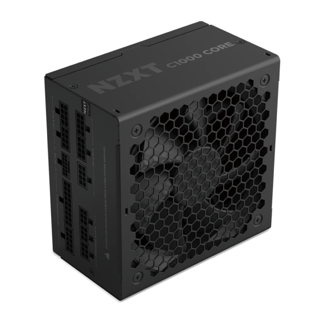 Fuente de Poder NZXT C1000 Gold Core | 1000W | 80 PLUS Gold | 24-pin ATX 3.1 | 150 mm | Full Modular | Negro | PA-0G3BB-US