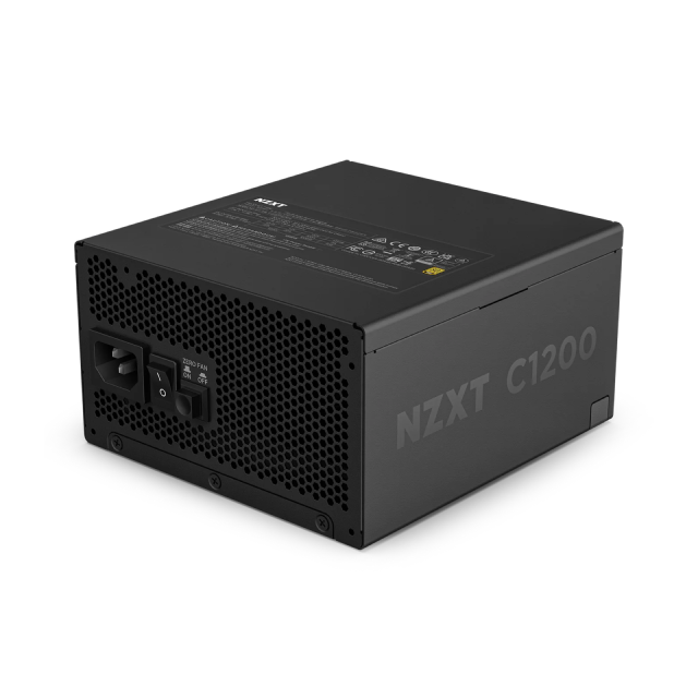 Fuente de Poder NZXT C1200 Gold | 1200 W | 80 Plus Gold | ATX 3.1 | Full Modular | Color Negro | PA-2G2BB-US