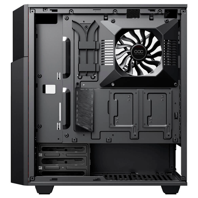 Gabinete Munfrost Panda Pro | Negro | E-ATX | 2 ventiladores ARGB y 1 ventilador preinstalado | MFGPAPBG