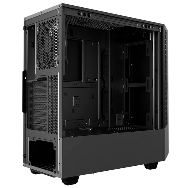 Gabinete Munfrost Panda | Negro | RGB | ATX | 1 ventilador ARGB preinstalado | MFG.T802