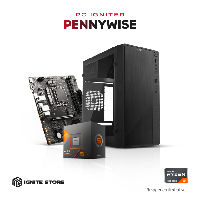 PC IGNITER PENNYWISE - R5 8600G + 16GB RAM