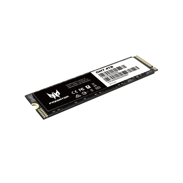 Unidad SSD Acer Predator GM7 | 4TB | M.2 | PCIe Gen 4.0 / NVMe |  7400 MB/s Lectura | 6500 MB/s Escritura | BL.9BWWR.120