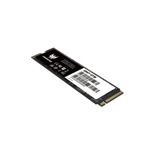 Unidad SSD Acer Predator GM7 | 4TB | M.2 | PCIe Gen 4.0 / NVMe |  7400 MB/s Lectura | 6500 MB/s Escritura | BL.9BWWR.120